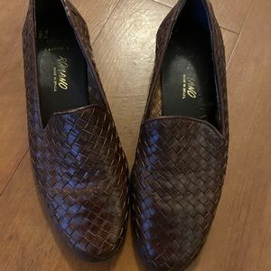 Vintage Brazilian leather loafers